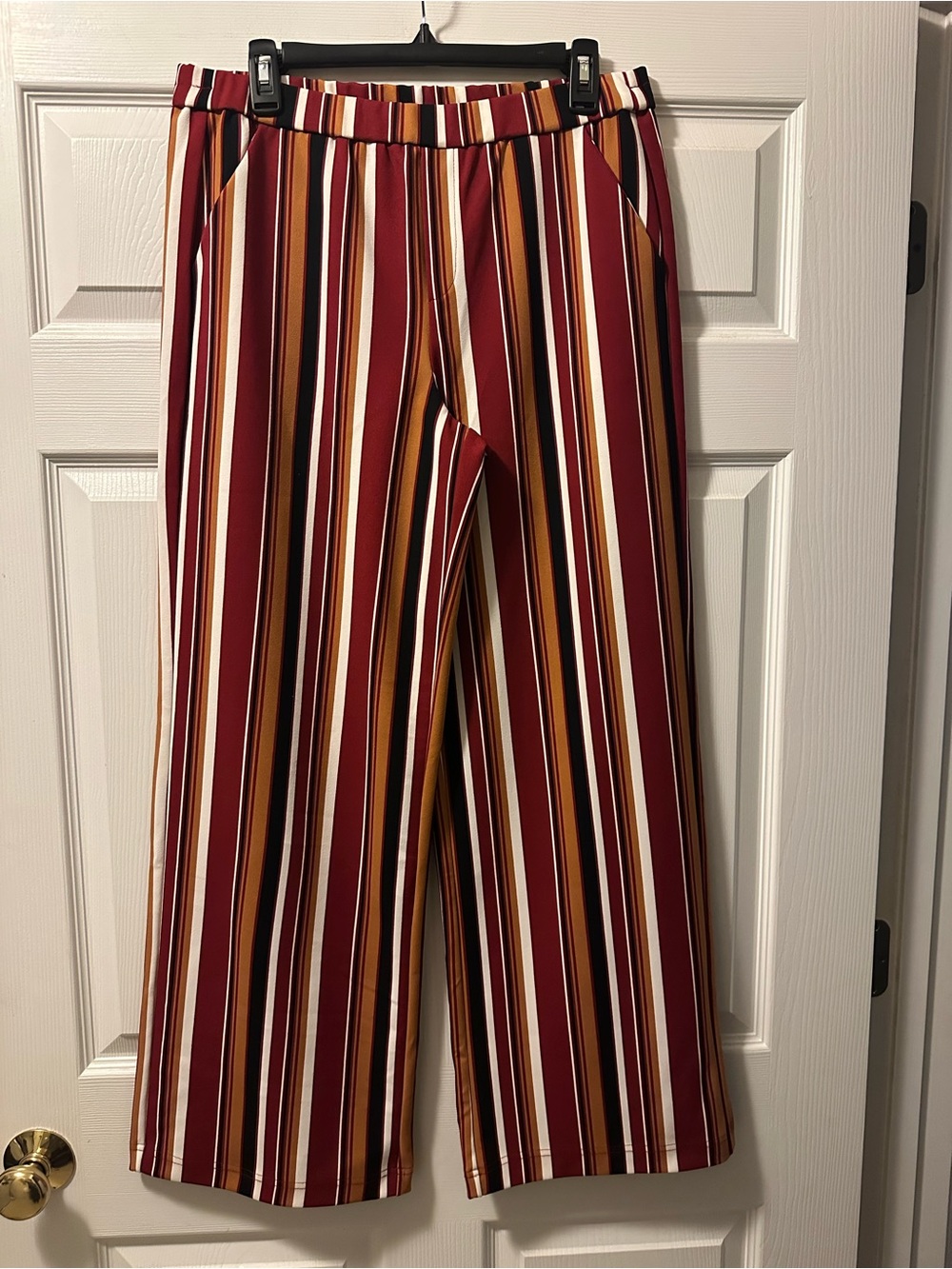 Women’s EST. 1946 Wide-Leg Striped Pants - Size M